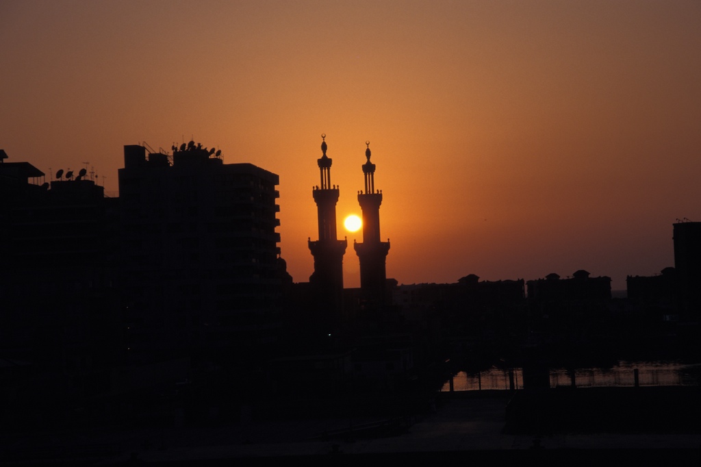 Egypt-port Said-sundown