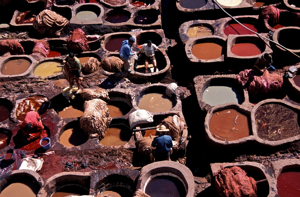 Morocco-fez - TANNERY3