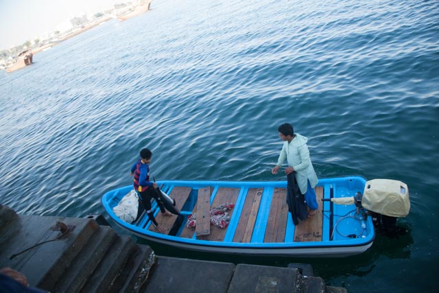 Oman Fishermen-boat
