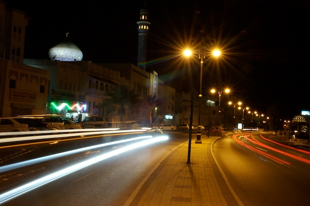 Oman-cornich nightlights