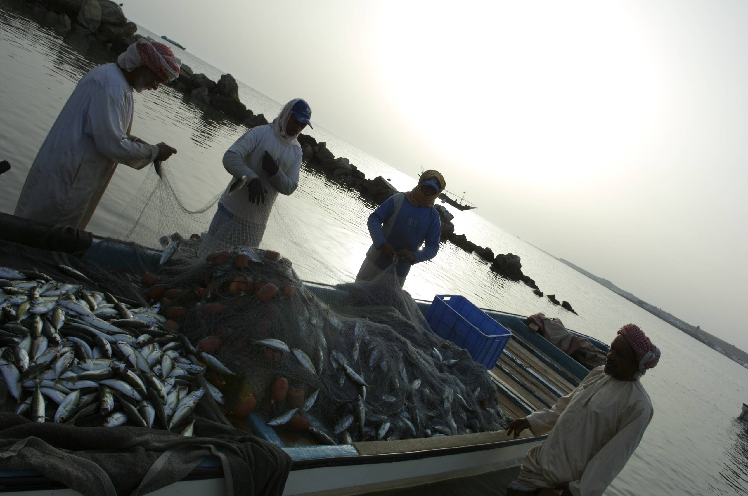 Omani Fishermen-boat