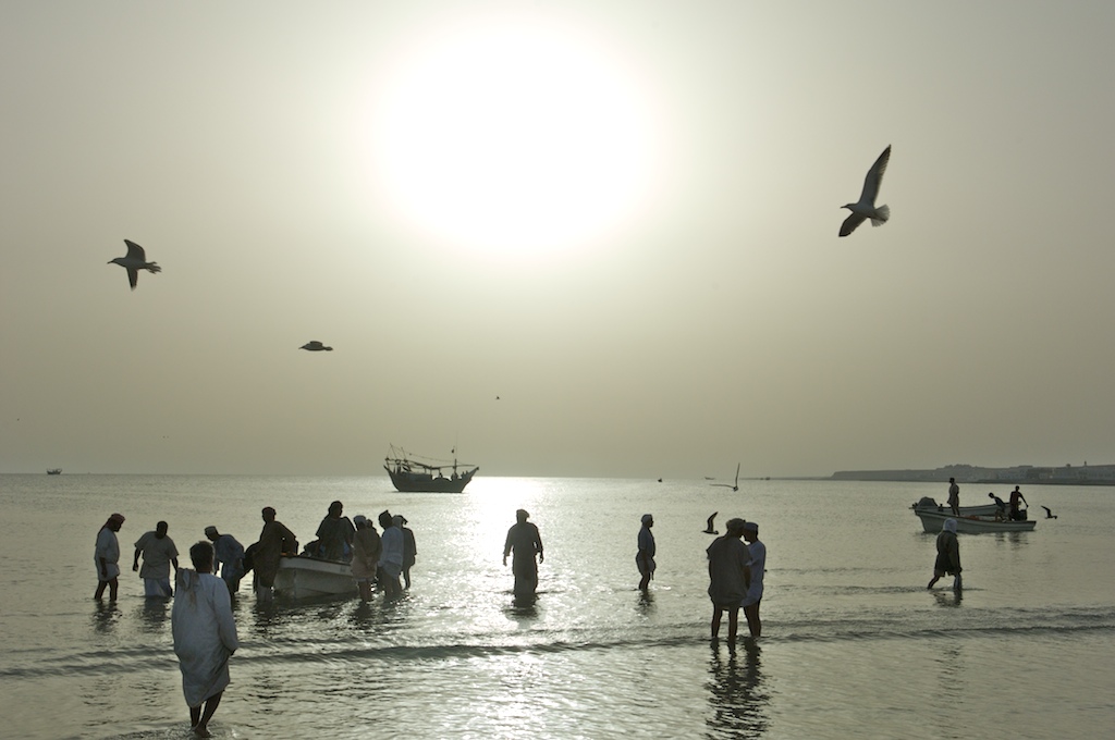 Omani Fishermen-sunrise
